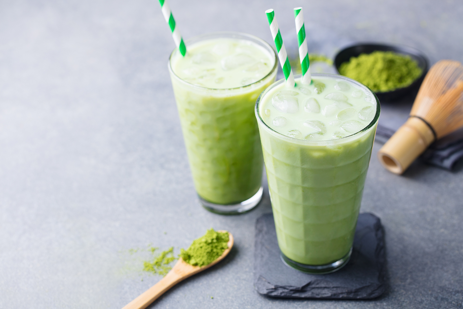 iced matcha tea latte